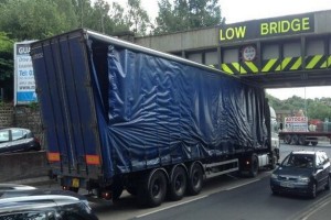 Lorry-stuck under bridge puzzle